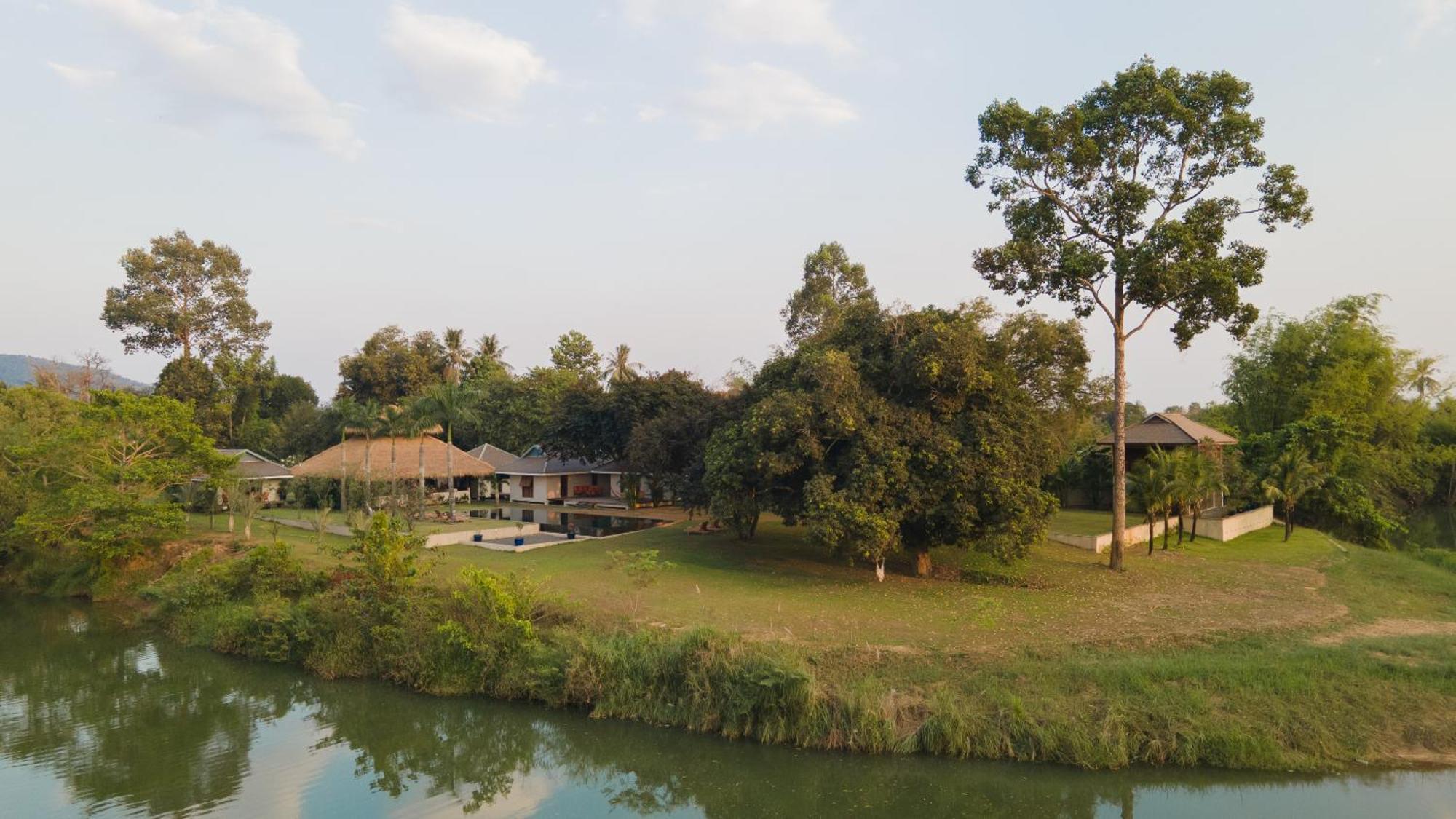 Khla Lodge Kampot Extérieur photo