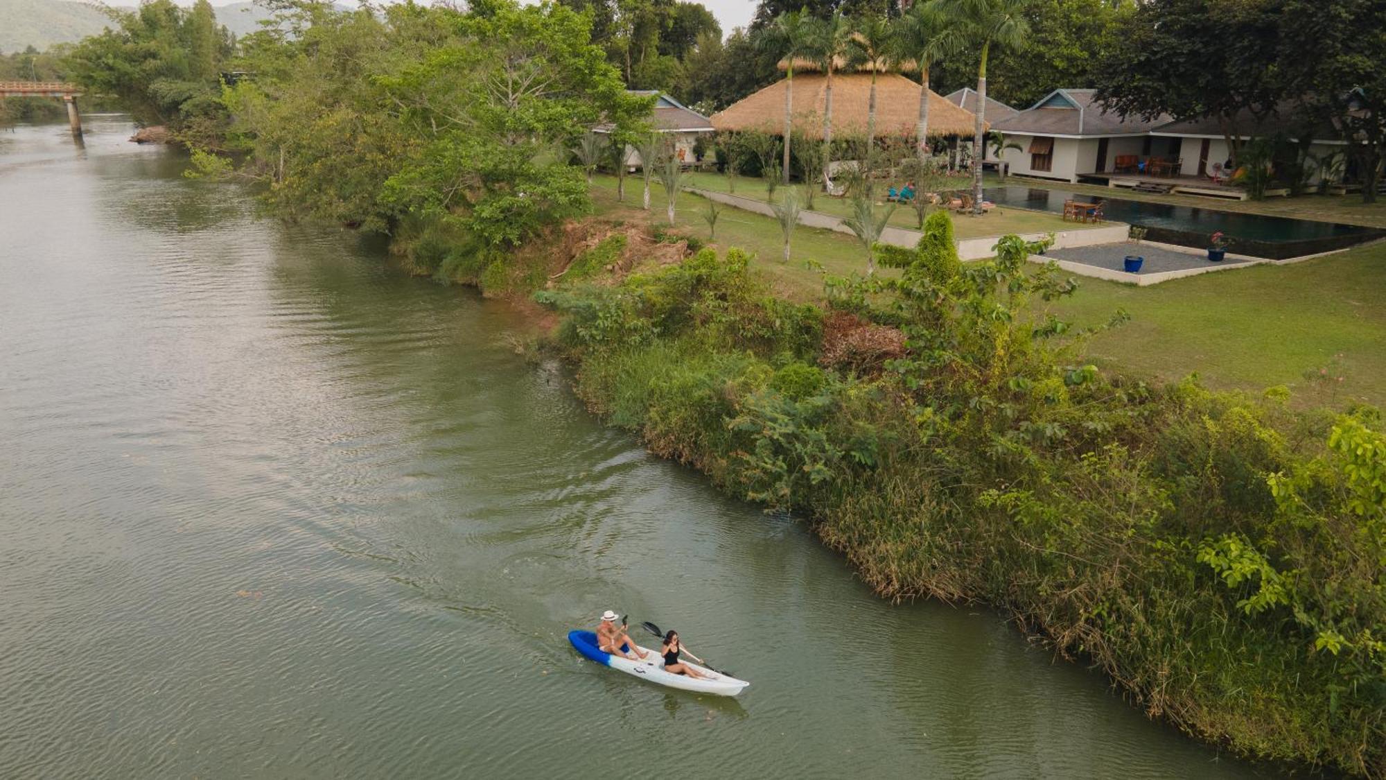 Khla Lodge Kampot Extérieur photo