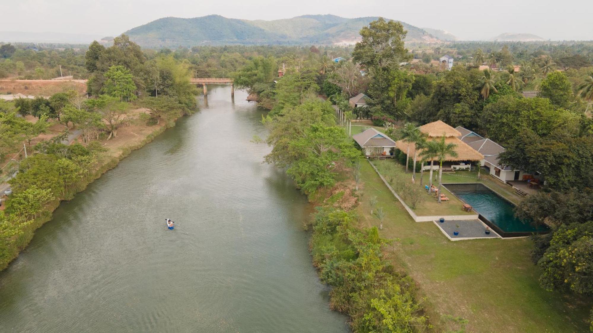 Khla Lodge Kampot Extérieur photo